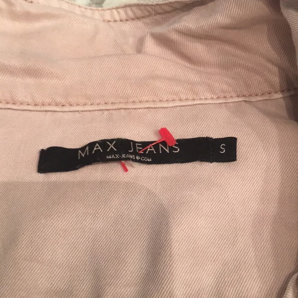 Max Jeans Military style BLUSH pink jacket - Picture 3 of 5